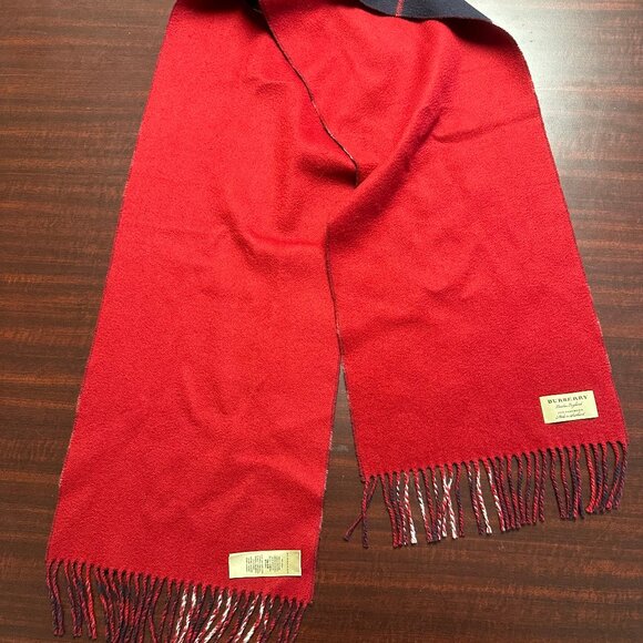 Burberry Check 100% Cashmere Scarf - Picture 3 of 6